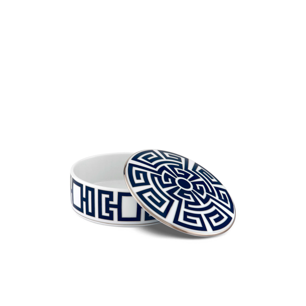 Ginori 1735 Labirinto Trinket Box, Zaffiro, view 2