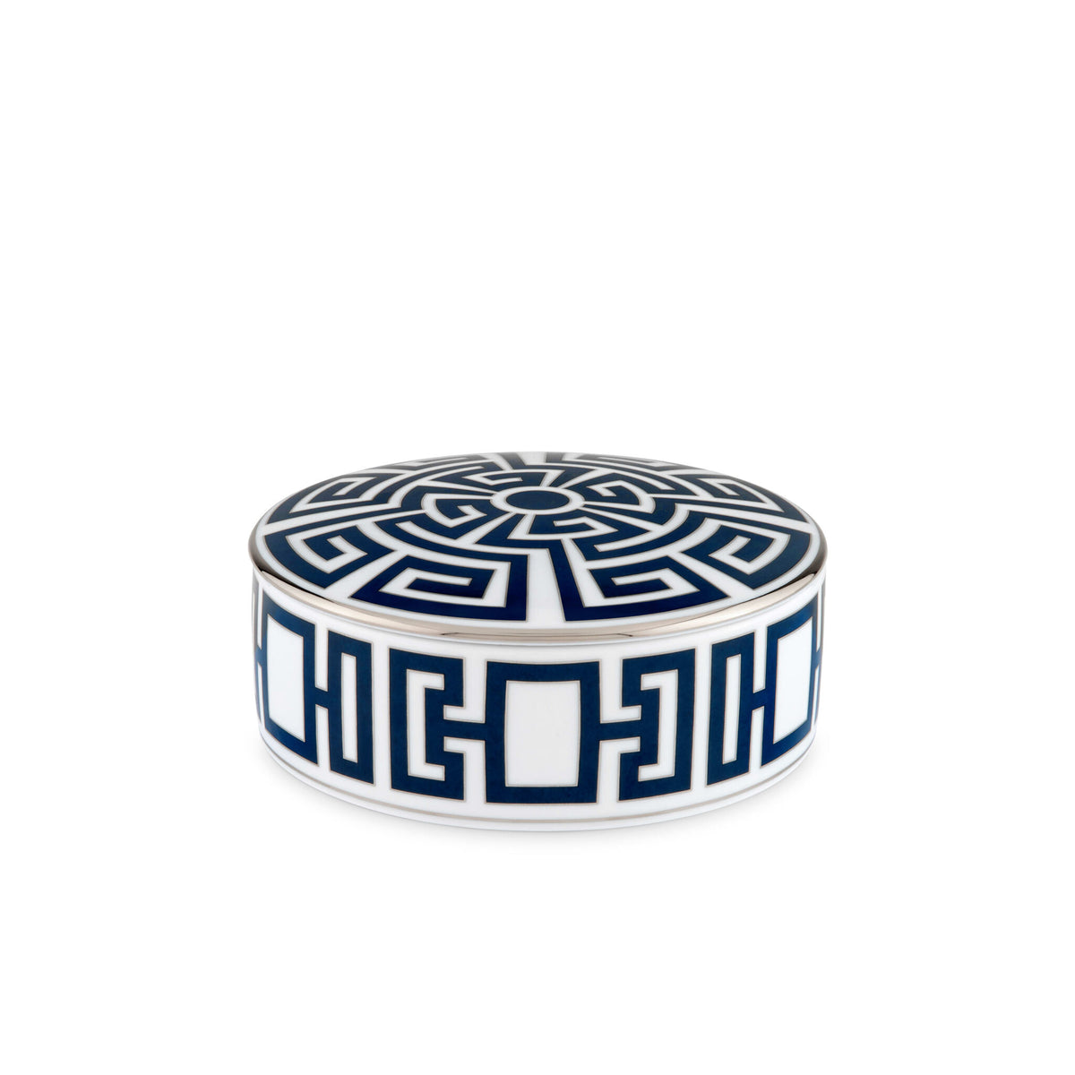 Ginori 1735 Labirinto Trinket Box, Zaffiro