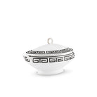 Ginori 1735 Labirinto Tureen, Black, view 2