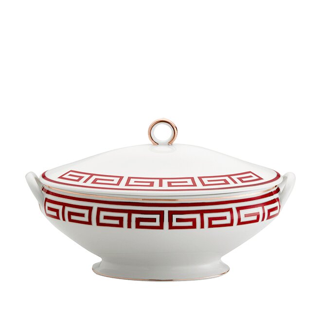 Ginori 1735 Labirinto Tureen, Scarlatto