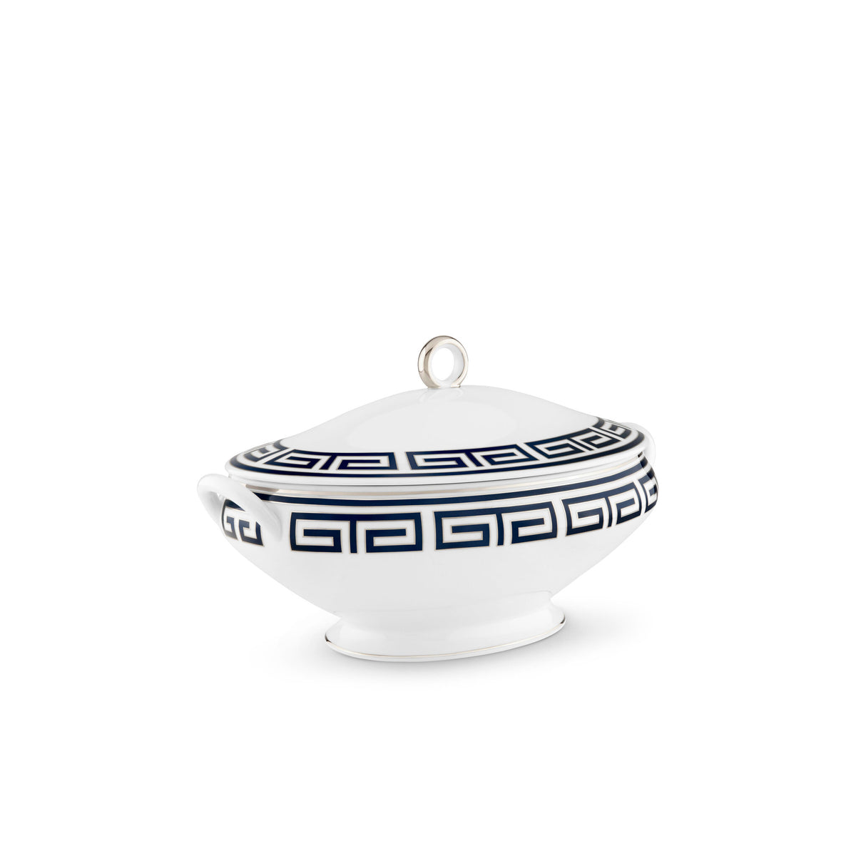 Ginori 1735 Labirinto Tureen, Zaffiro, view 2