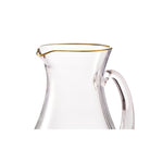 Ginori 1735 Marchese Pitcher, Gold Thread, view 2
