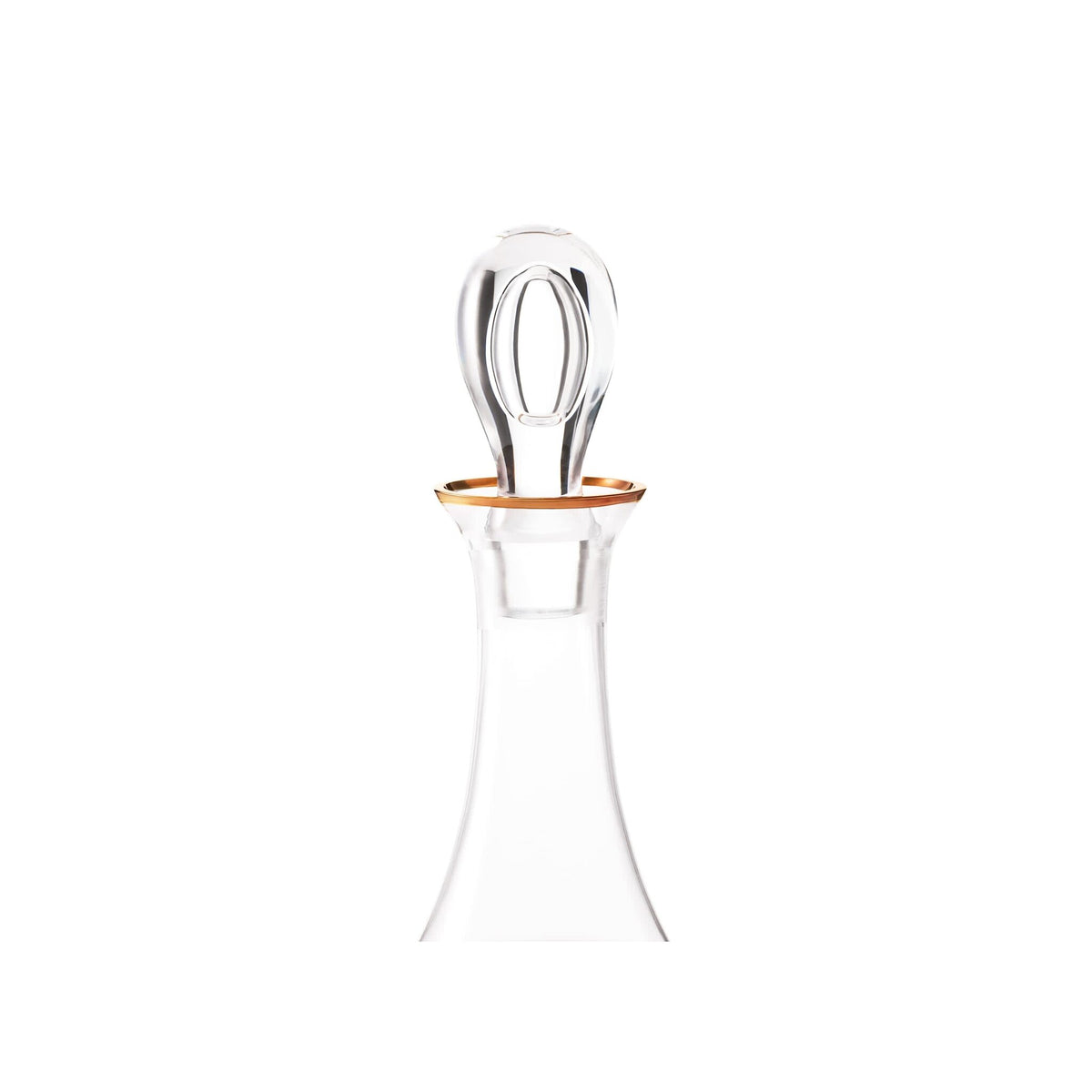 Ginori 1735 Medici Decanter, Gold Thread, view 2