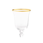 Ginori 1735 Medici Wine Goblets, Gold Thread, Set of 2, view 3