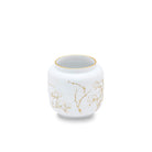 Ginori 1735 Officina Ultra Vase with Lid Bloom, Floral Engraving, view 4