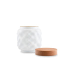 Ginori 1735 Officina Ultra Vase with Lid Cloud, Soft Organic Surfaces, view 3
