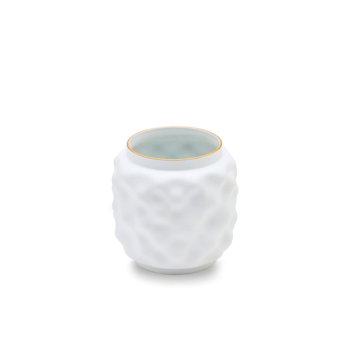 Ginori 1735 Officina Ultra Vase with Lid Cloud, Soft Organic Surfaces, view 4