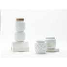 Ginori 1735 Officina Ultra Vase with Lid Cloud, Soft Organic Surfaces, view 7