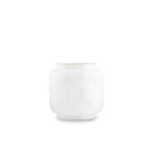 Ginori 1735 Officina Ultra Vase with Lid Junction, Overlapping Bands