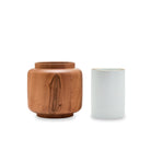 Ginori 1735 Officina Ultra Vase with Lid Walnut, Wood, view 4