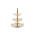 Ginori 1735 Oriente Italiano 3-Tier Serving Stand, Aurum
