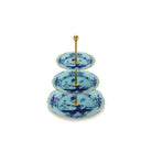 Ginori 1735 Oriente Italiano 3-Tier Serving Stand, Iris, view 2