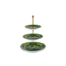 Ginori 1735 Oriente Italiano 3-Tier Serving Stand, Malachite