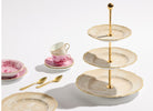 Ginori 1735 Oriente Italiano 3-Tier Serving Stand, Meringa, view 6