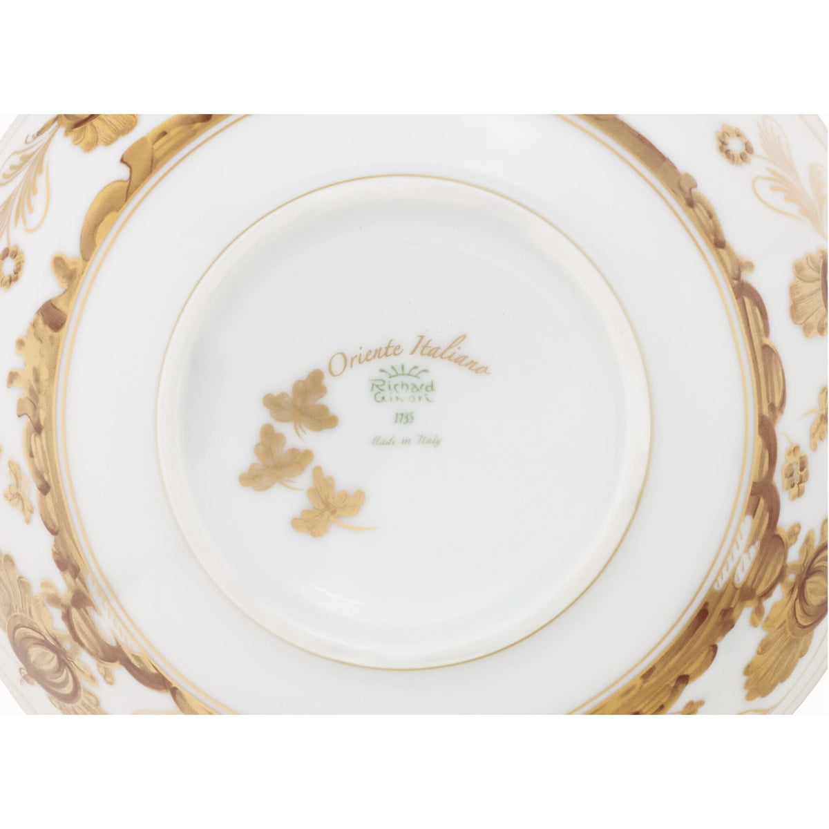 Ginori 1735 Oriente Italiano Bowl, Aurum, view 3