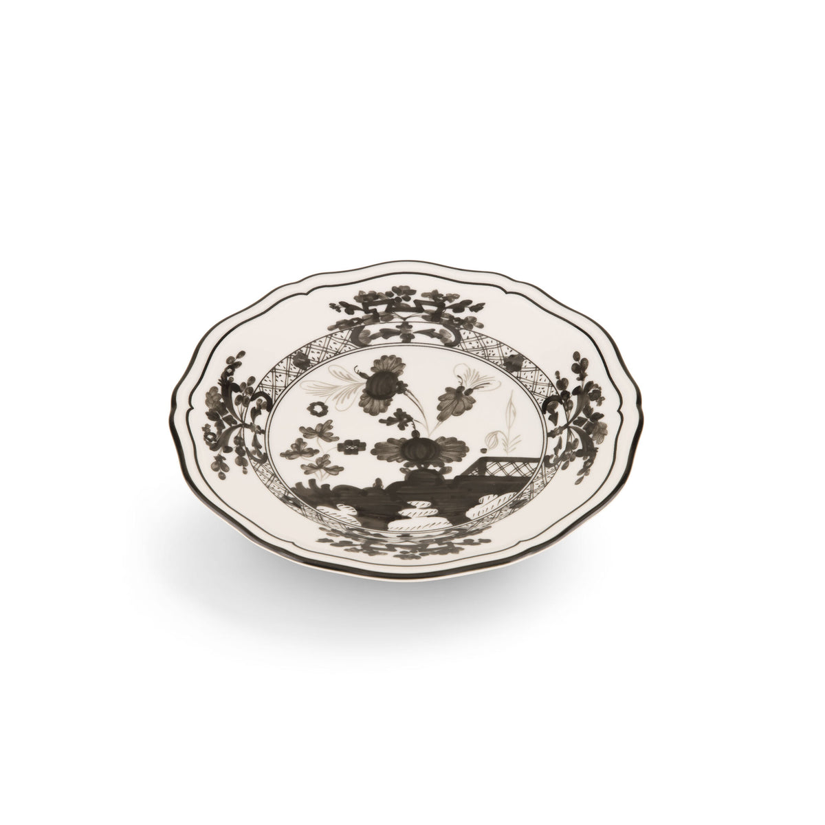 Ginori 1735 Oriente Italiano Bread Plate, Albus, view 2