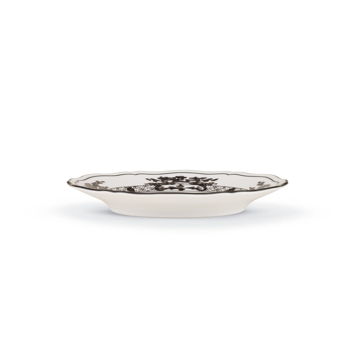 Ginori 1735 Oriente Italiano Bread Plate, Albus, view 4