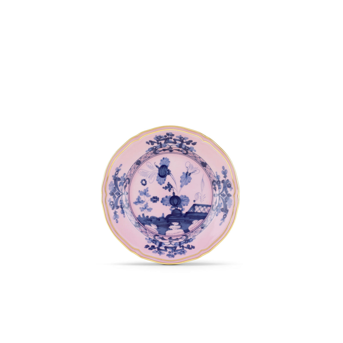 Ginori 1735 Oriente Italiano Bread Plate, Azalea
