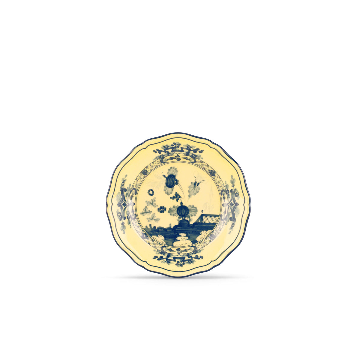 Ginori 1735 Oriente Italiano Bread Plate, Citrino