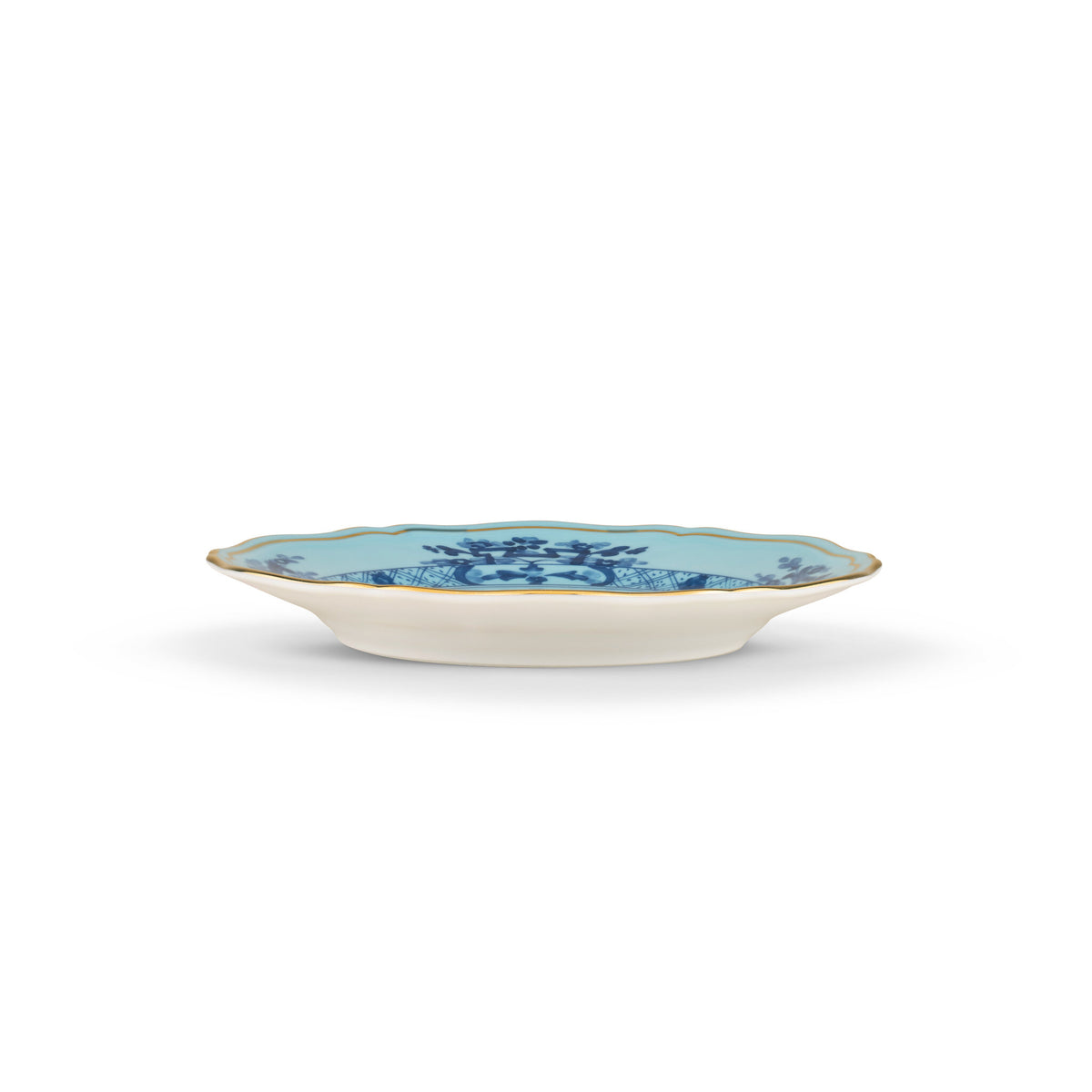 Ginori 1735 Oriente Italiano Bread Plate, Iris, view 4