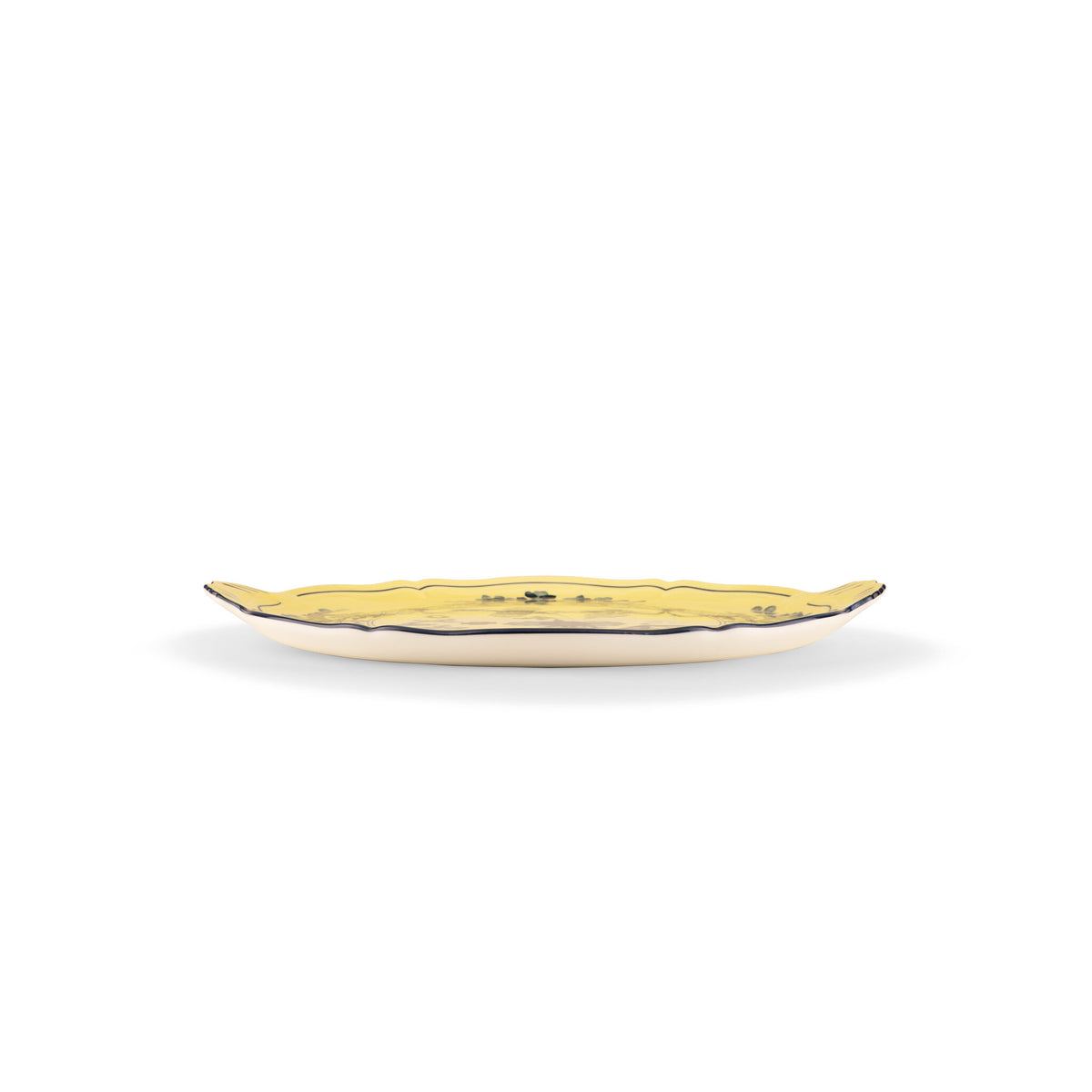Ginori 1735 Oriente Italiano Cake Plate, Citrino, view 4