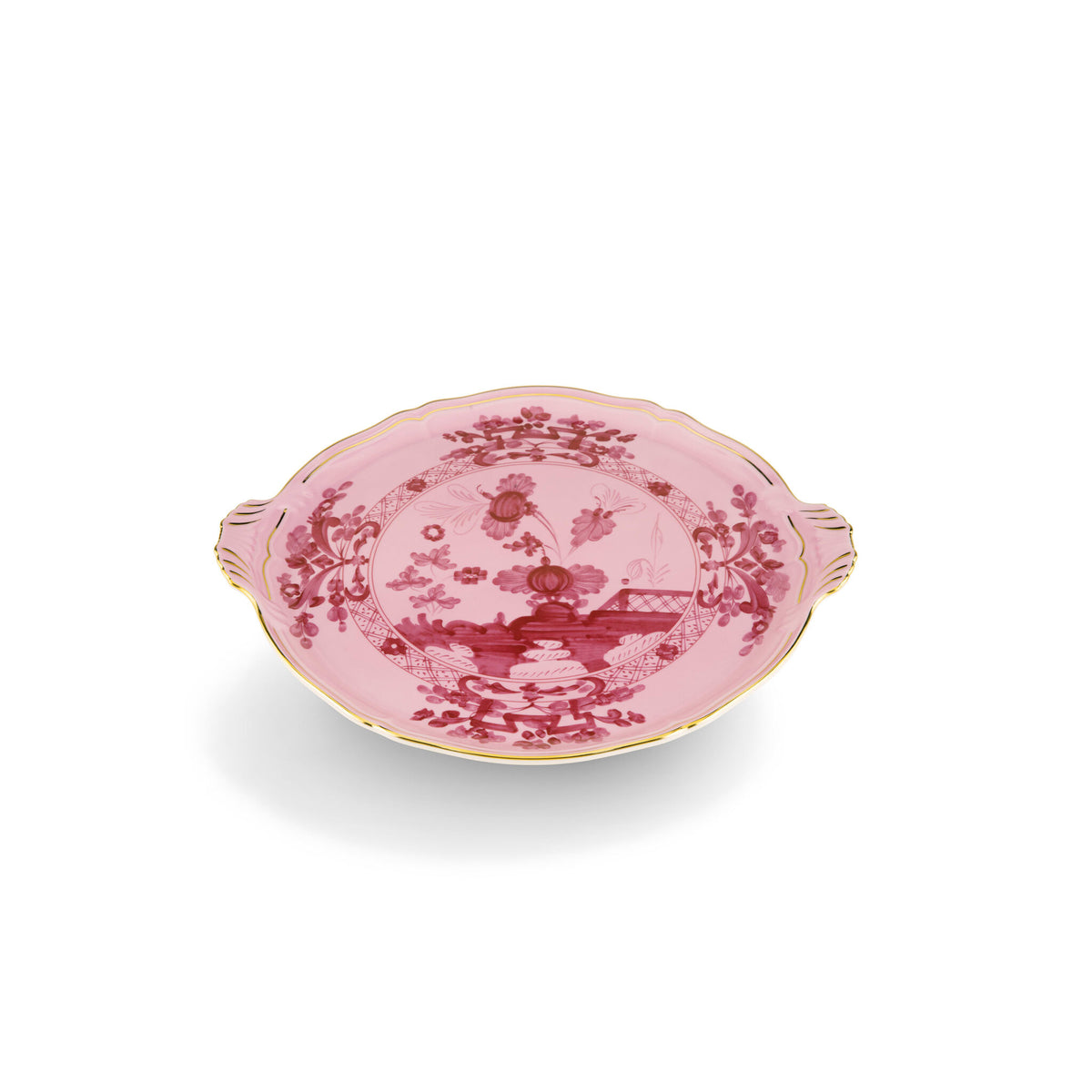 Ginori 1735 Oriente Italiano Cake Plate, Porpora, view 2