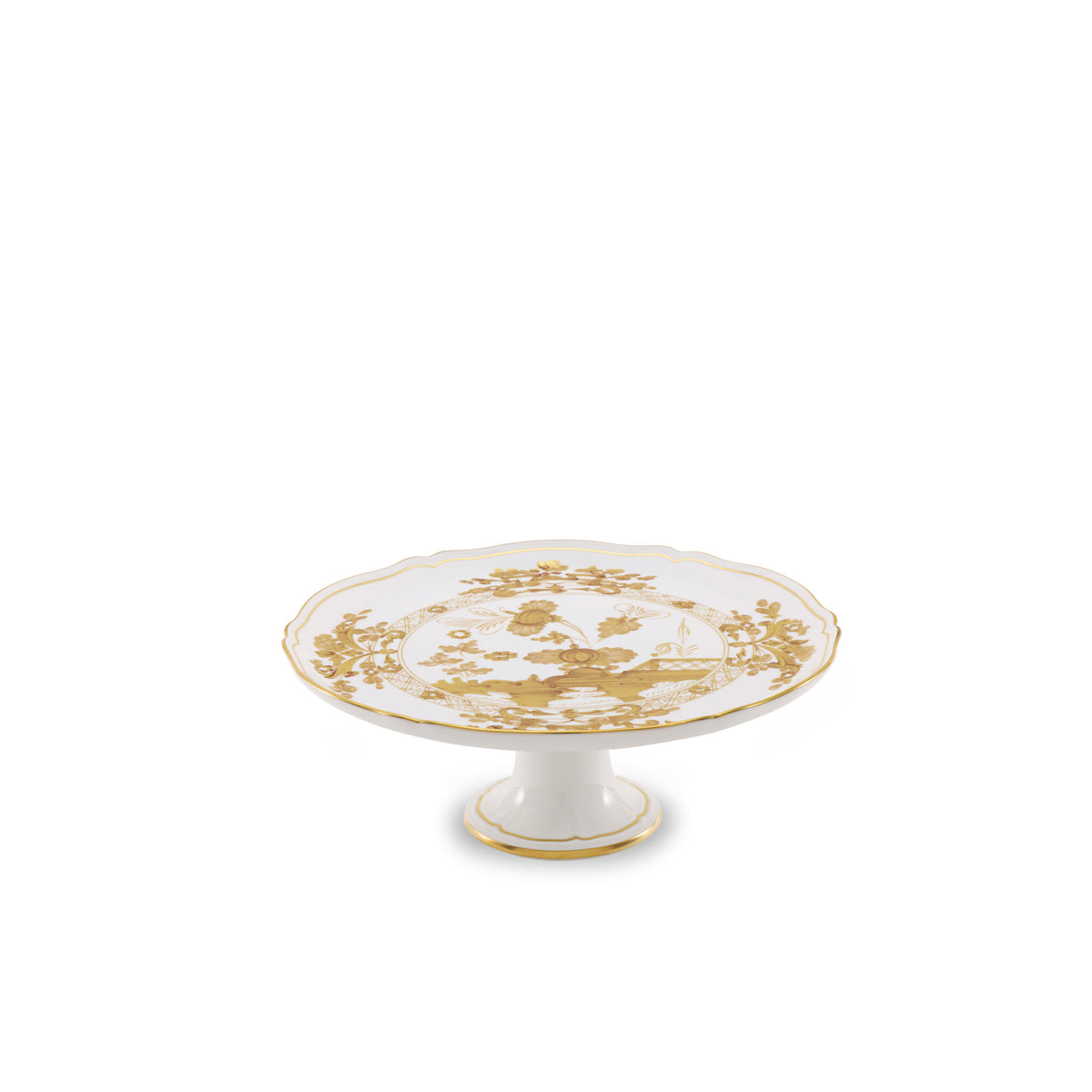 Ginori 1735 Oriente Italiano Cake Stand, Aurum