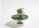 Ginori 1735 Oriente Italiano Cake Stand, Malachite, view 6