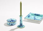 Ginori 1735 Oriente Italiano Candleholder, Iris, view 3