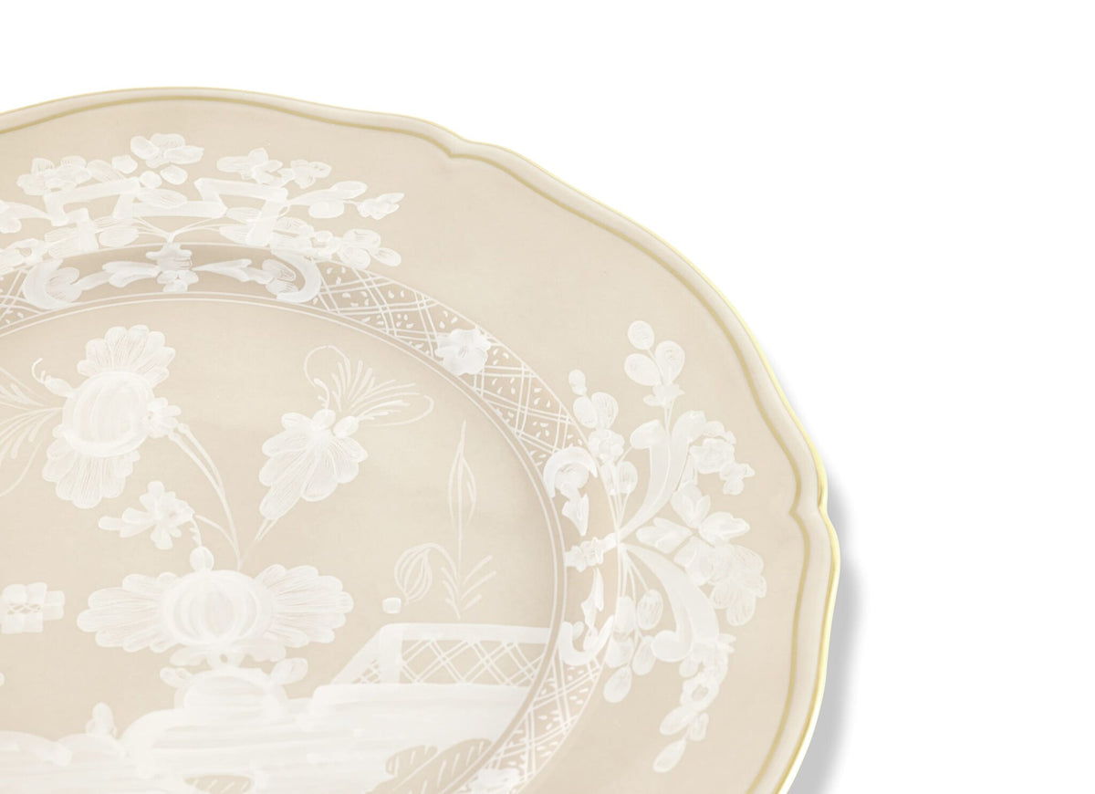 Ginori 1735 Oriente Italiano Charger Plate, Meringa, view 3