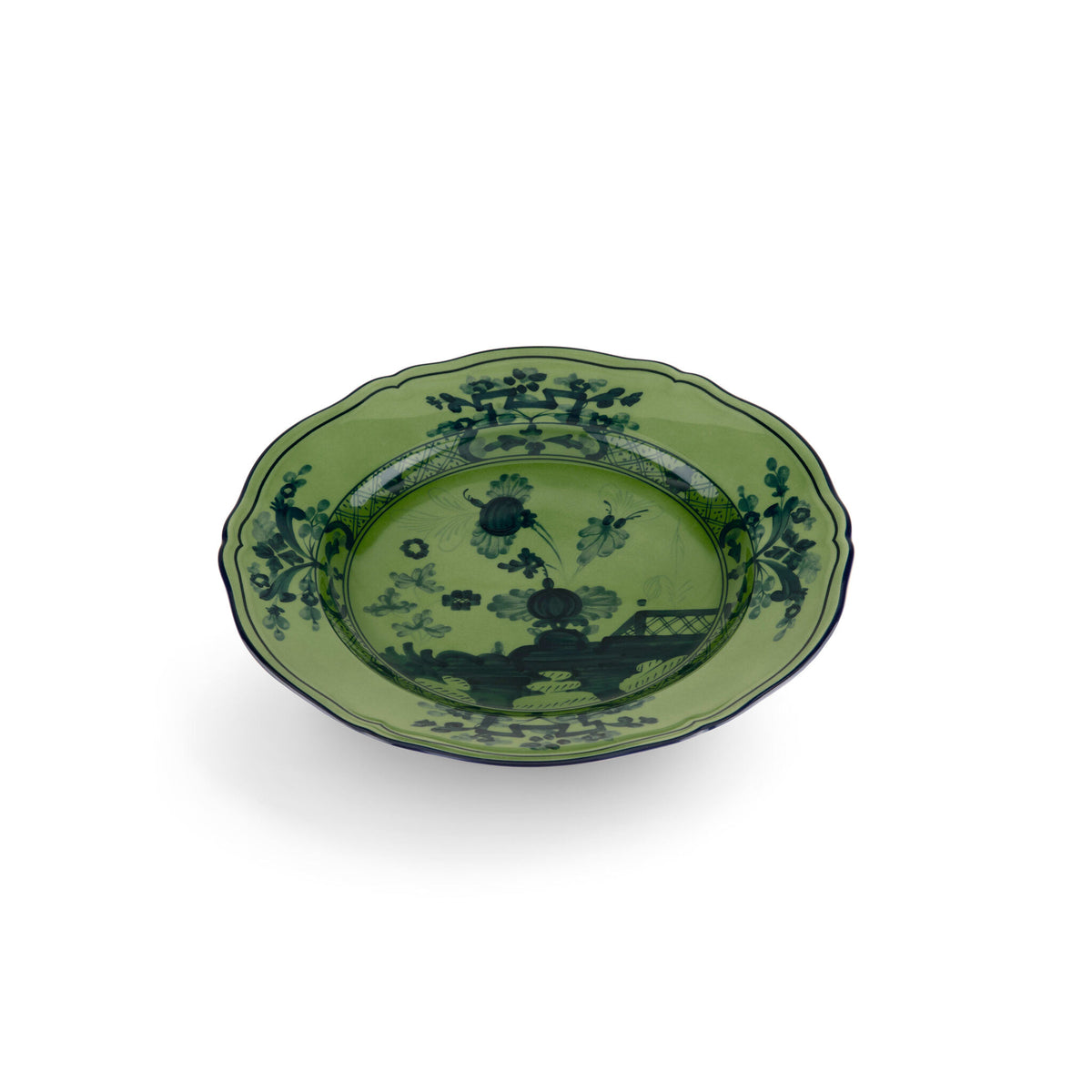 Ginori 1735 Oriente Italiano Dessert Plate, Malachite, view 2
