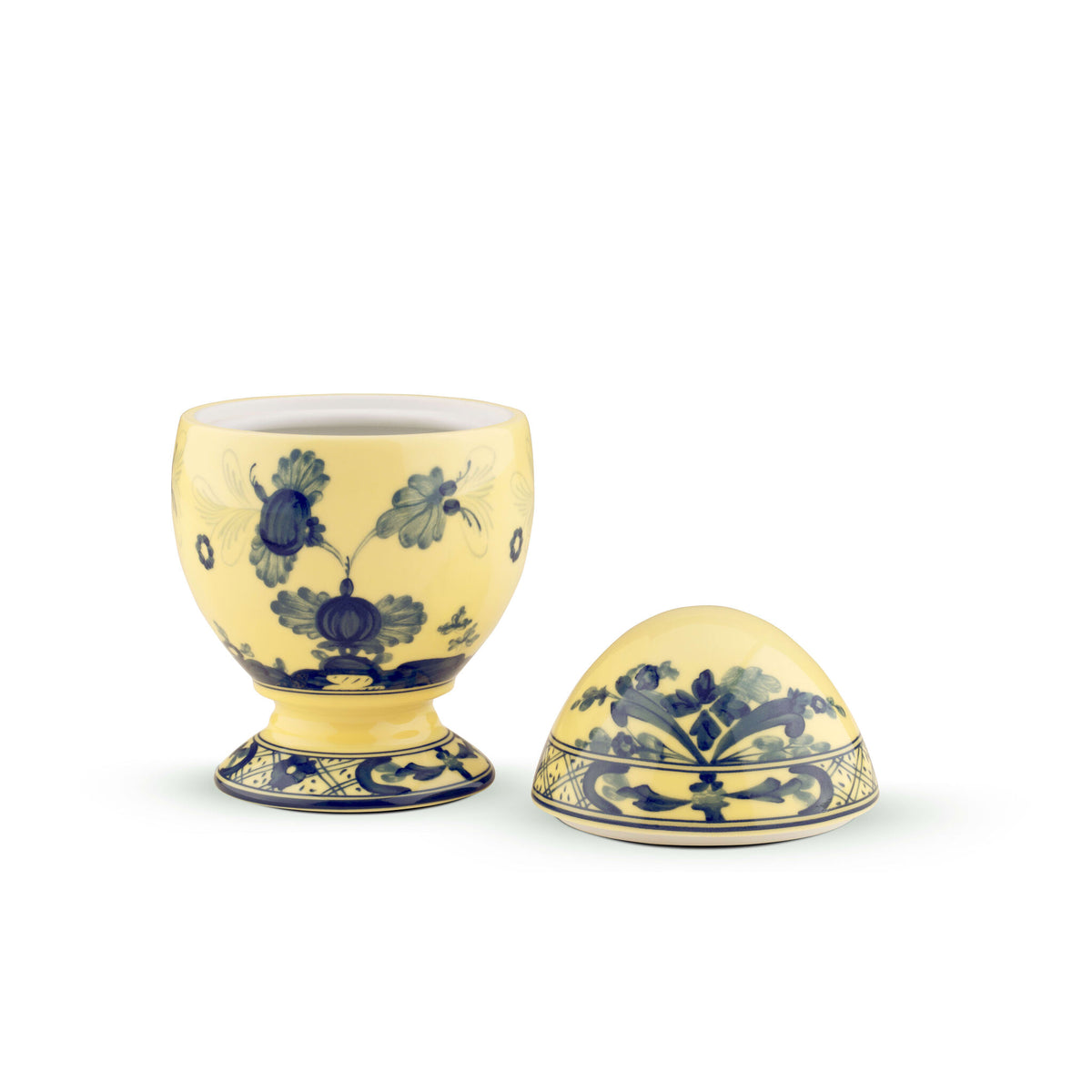 Ginori 1735 Oriente Italiano Egg, Citrino, view 3