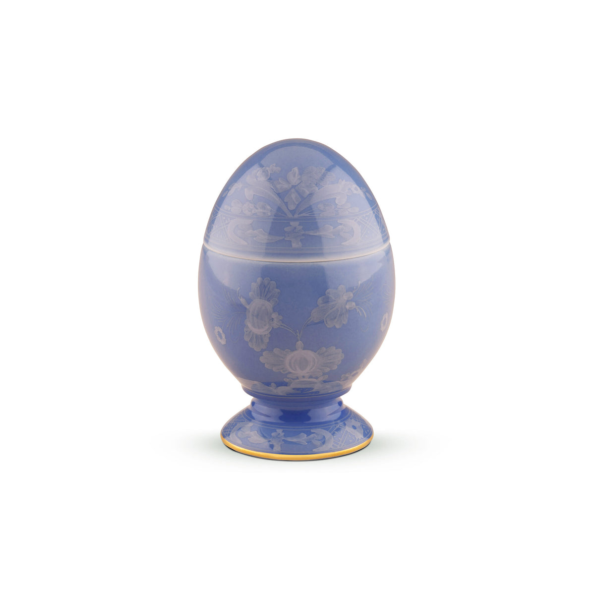 Ginori 1735 Oriente Italiano Egg, Pervinca