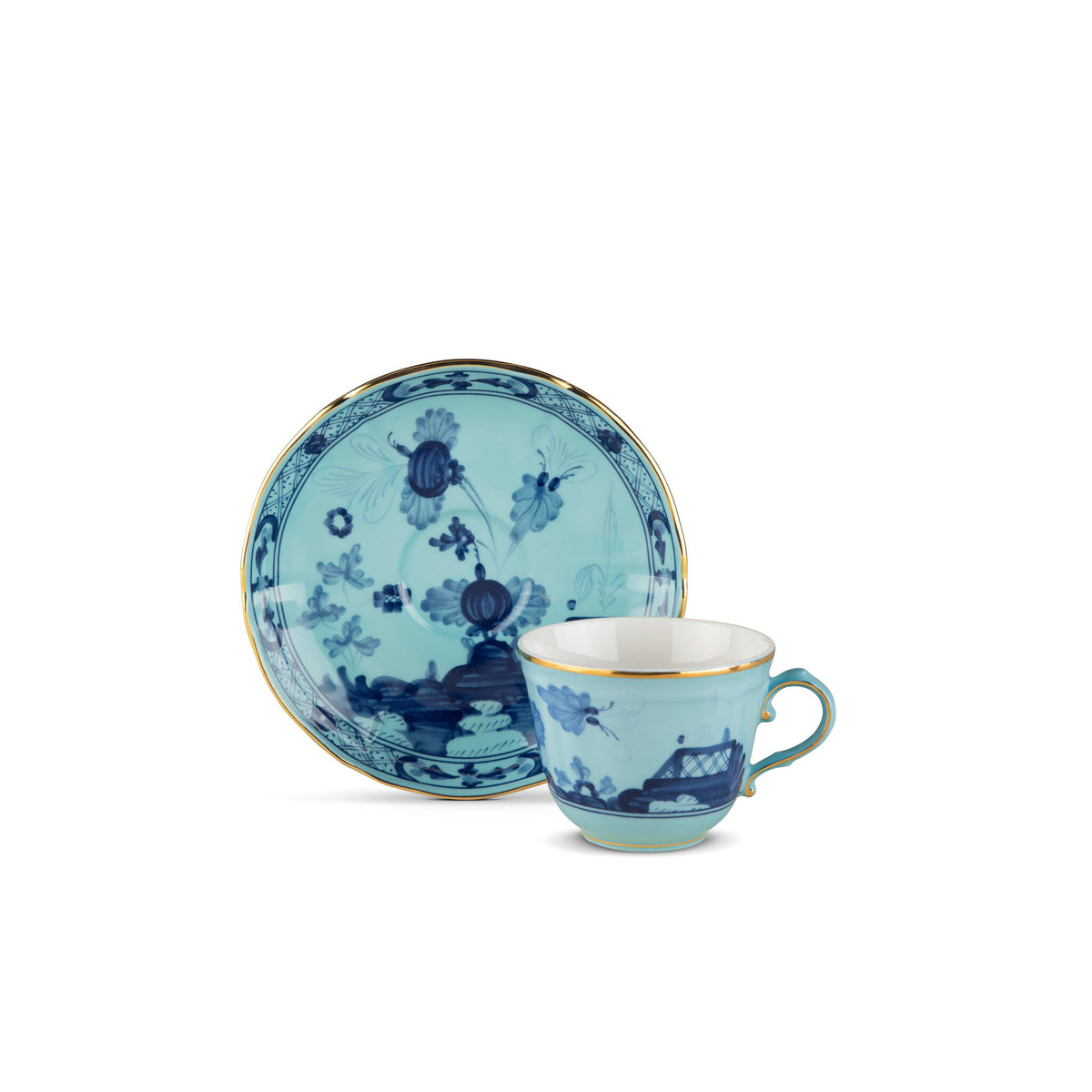 Ginori 1735 Oriente Italiano Espresso Cup, Iris, view 3