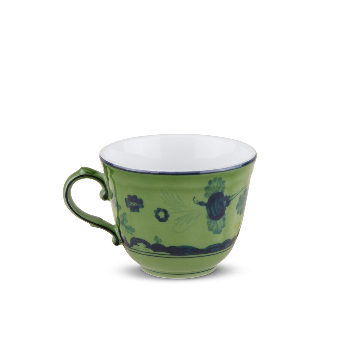 Ginori 1735 Oriente Italiano Espresso Cup, Malachite, view 2