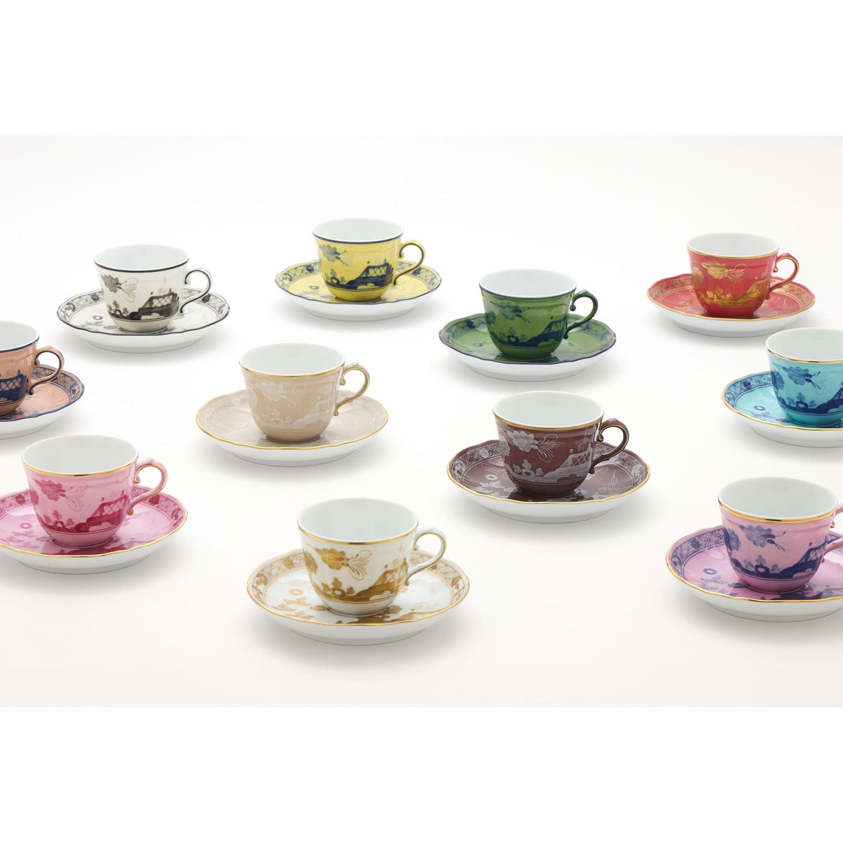 Ginori 1735 Oriente Italiano Espresso Cup, Meringa, view 5