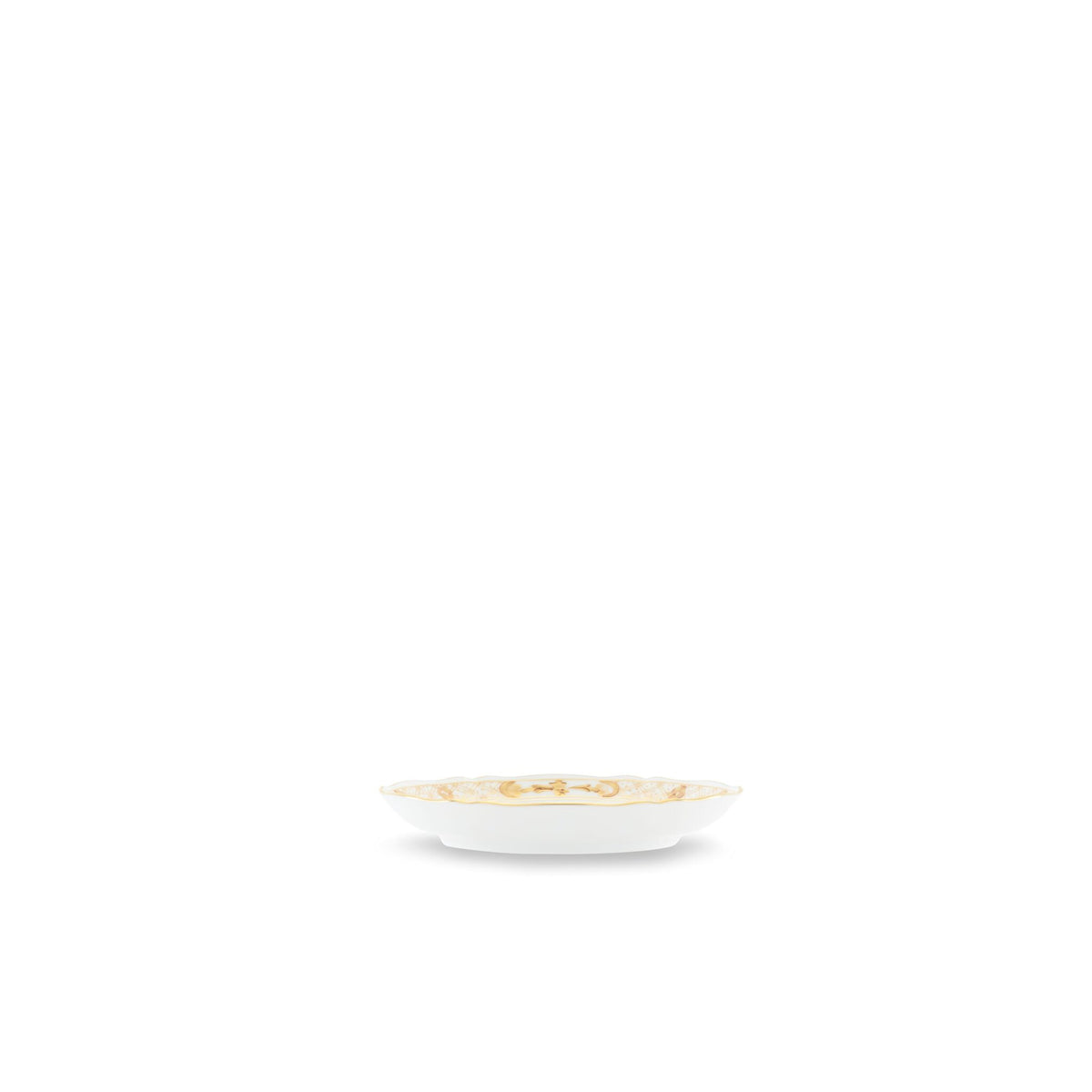 Ginori 1735 Oriente Italiano Espresso Saucer, Aurum, view 4