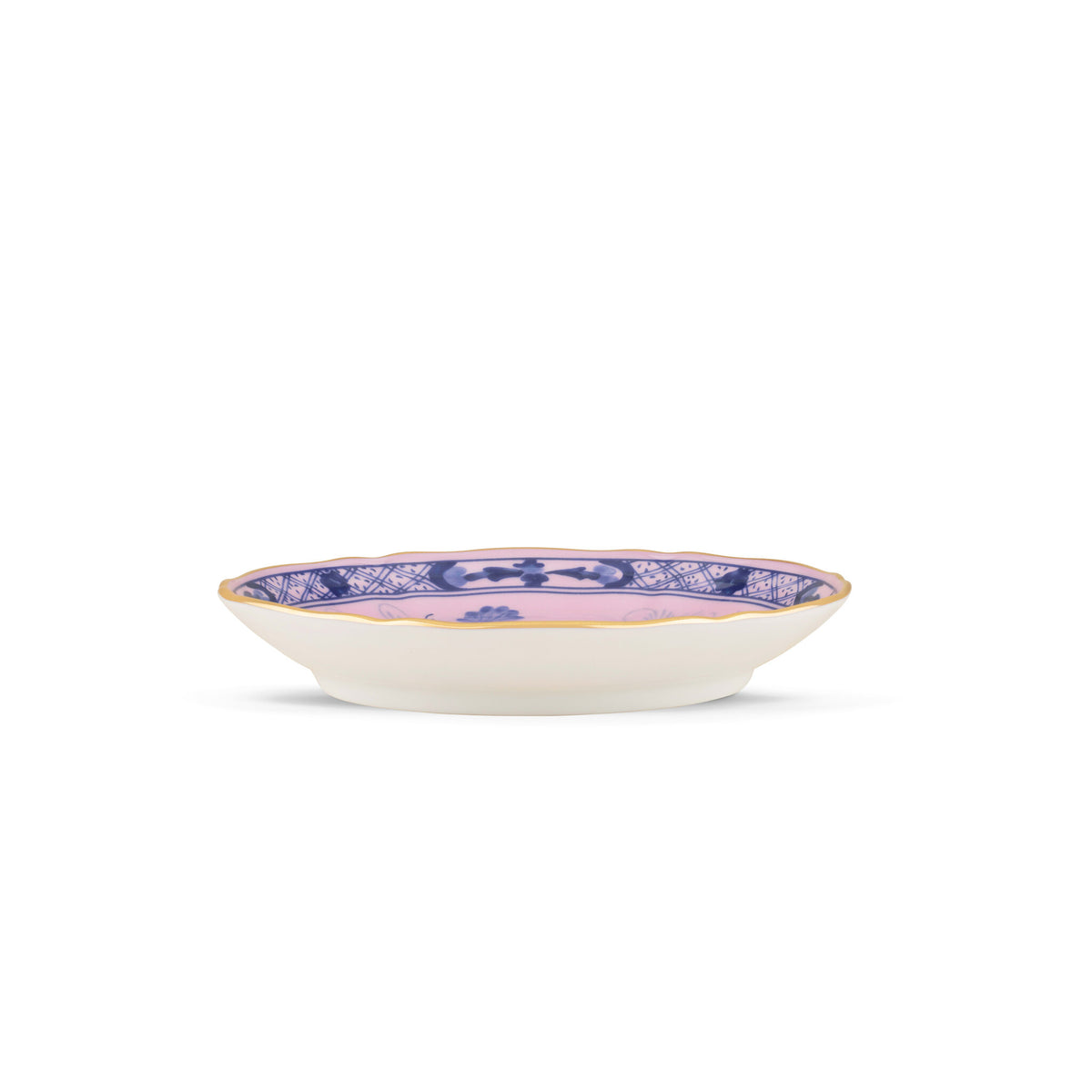Ginori 1735 Oriente Italiano Espresso Saucer, Azalea, view 4