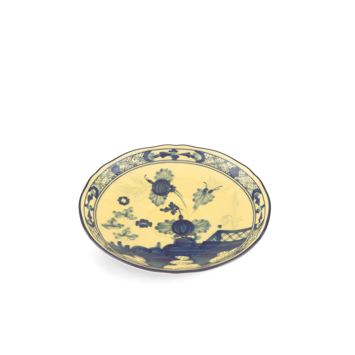 Ginori 1735 Oriente Italiano Espresso Saucer, Citrino, view 2