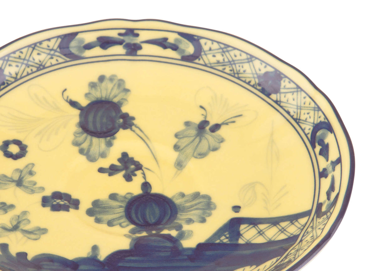 Ginori 1735 Oriente Italiano Espresso Saucer, Citrino, view 3