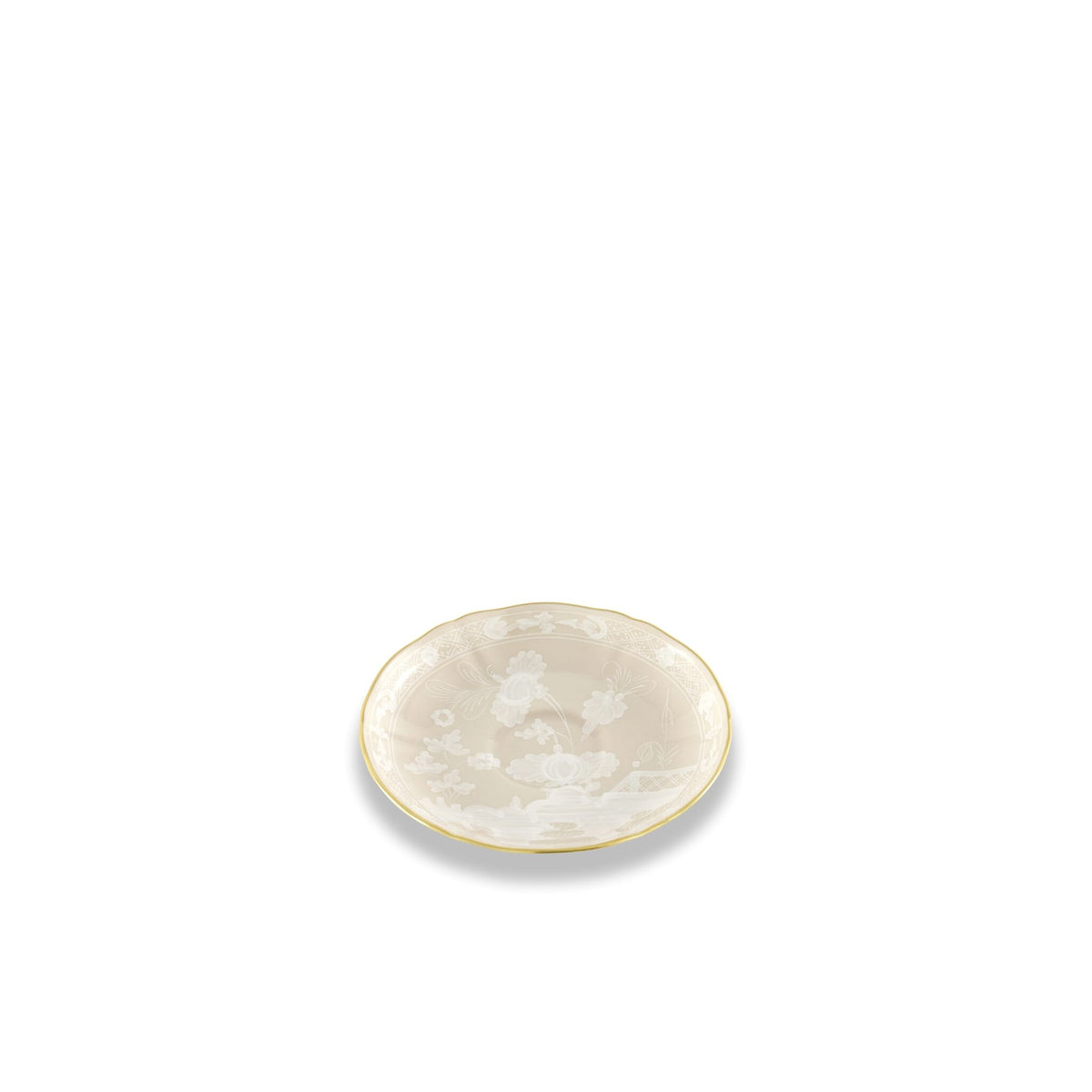 Ginori 1735 Oriente Italiano Espresso Saucer, Meringa, view 2