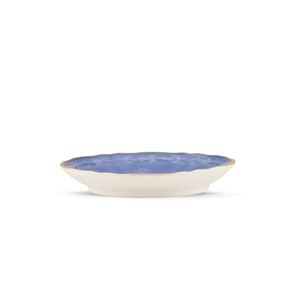 Ginori 1735 Oriente Italiano Espresso Saucer, Pervinca, view 4