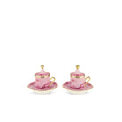 Ginori 1735 Oriente Italiano Espresso Set for Two, Porpora