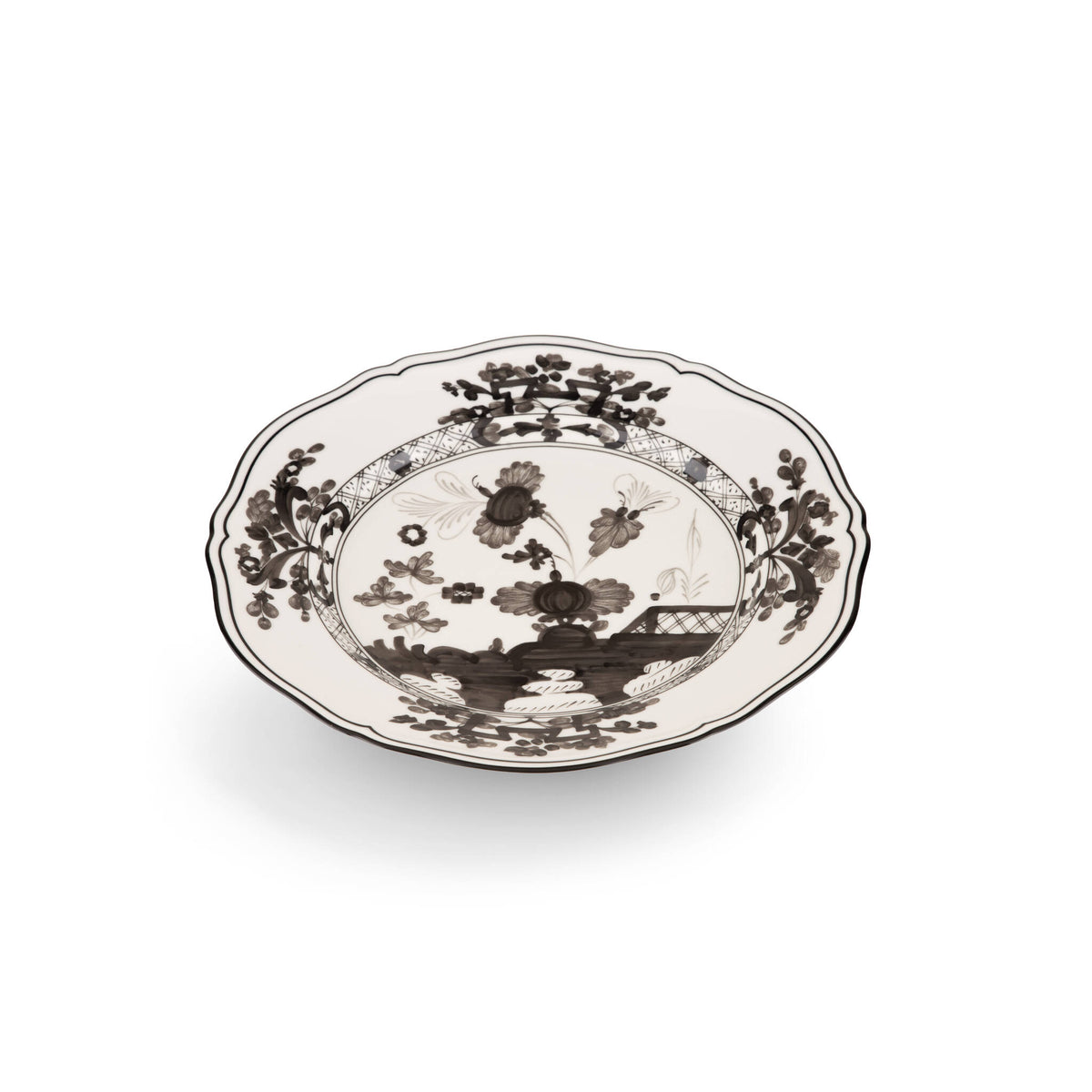Ginori 1735 Oriente Italiano Flat Plate, Albus, view 2