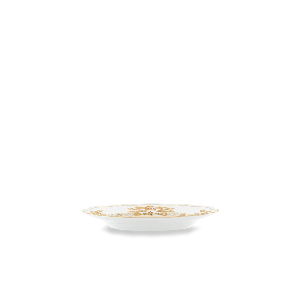 Ginori 1735 Oriente Italiano Flat Plate, Aurum, view 4