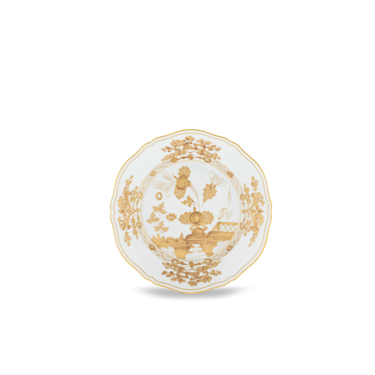 Ginori 1735 Oriente Italiano Flat Plate, Aurum