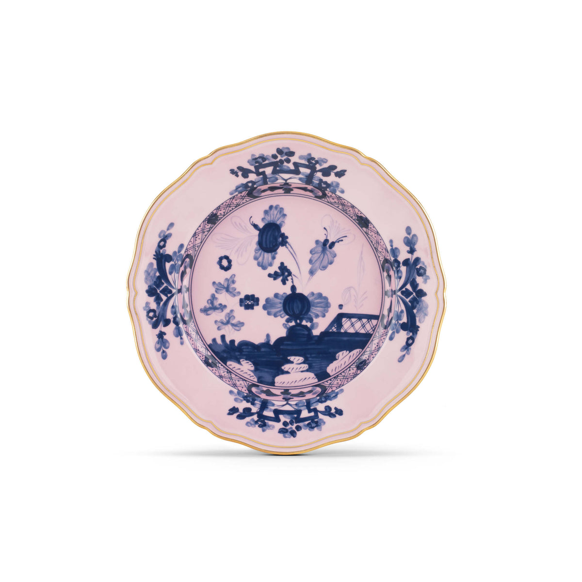 Ginori 1735 Oriente Italiano Flat Plate, Azalea