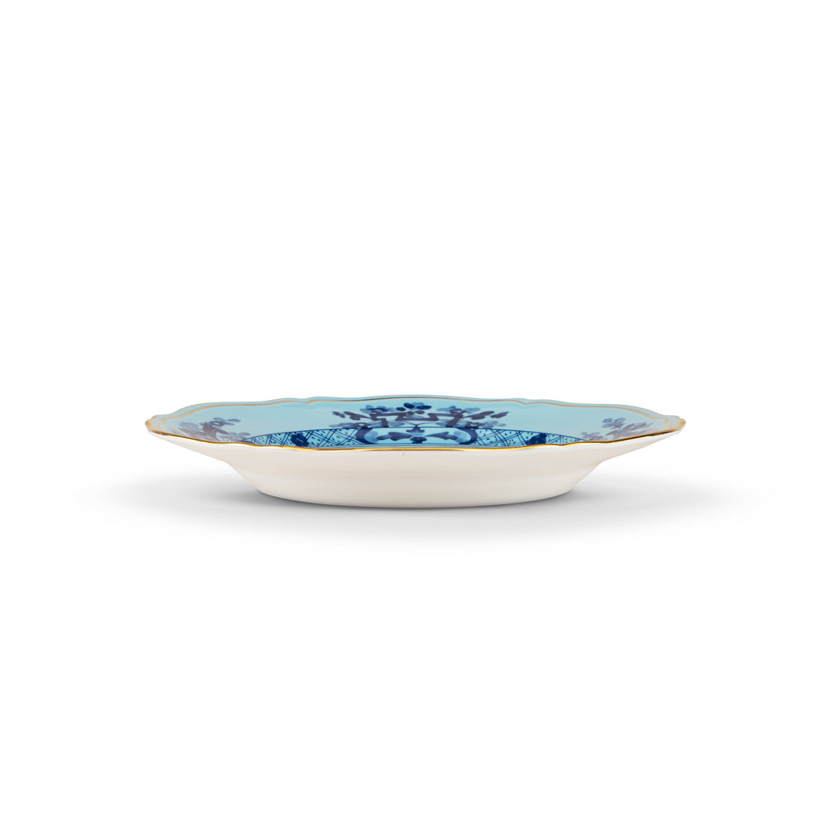Ginori 1735 Oriente Italiano Flat Plate, Iris, view 4