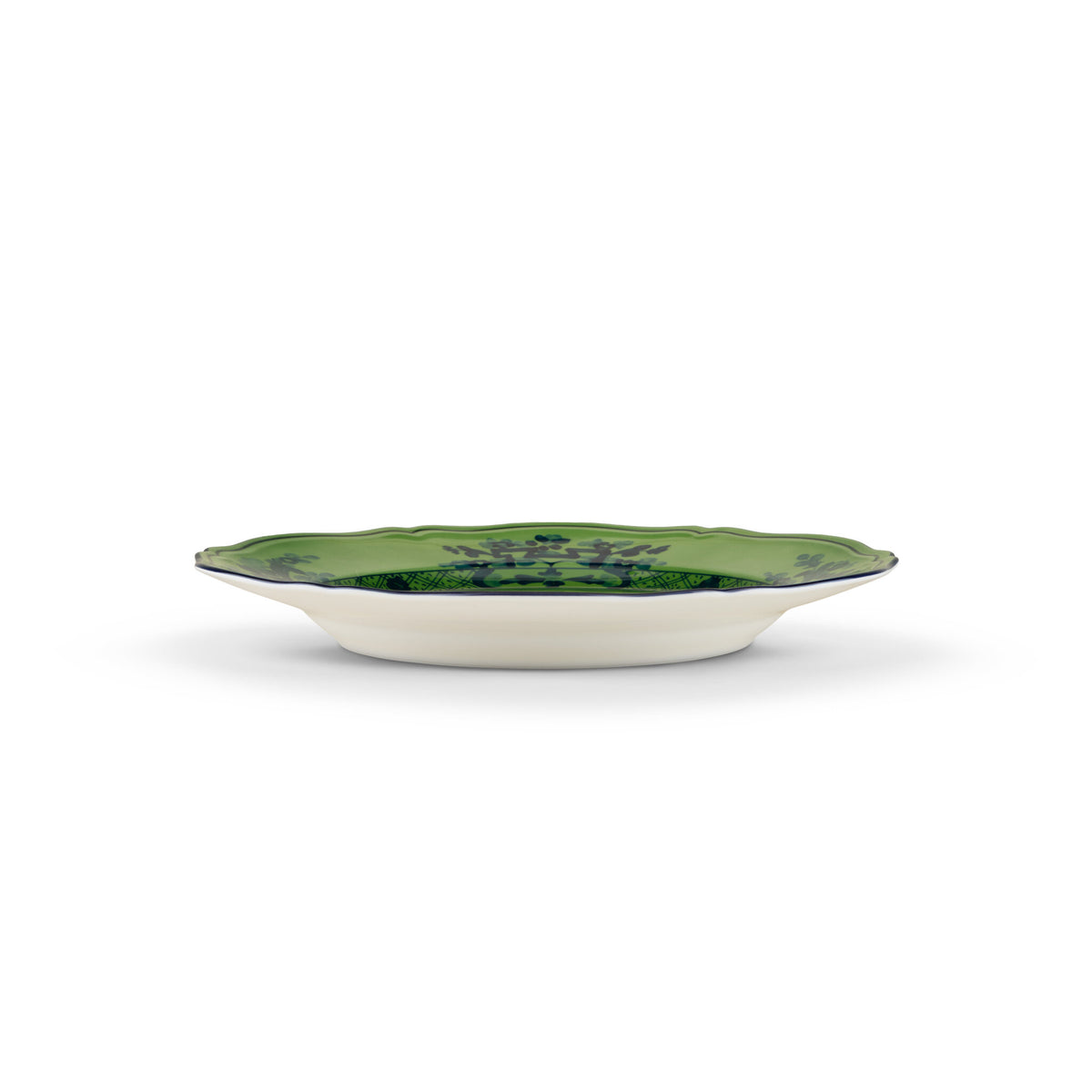 Ginori 1735 Oriente Italiano Flat Plate, Malachite, view 4