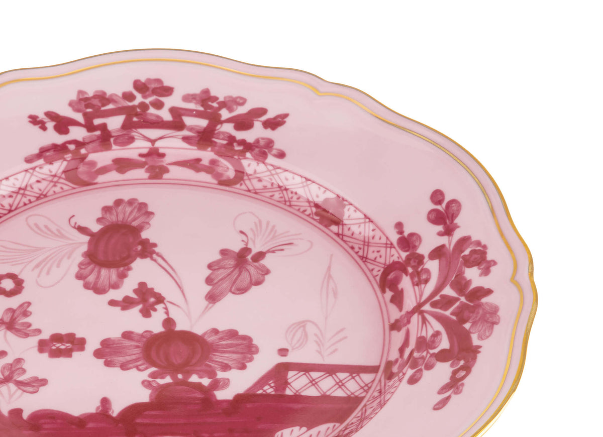 Ginori 1735 Oriente Italiano Flat Plate, Porpora, view 3